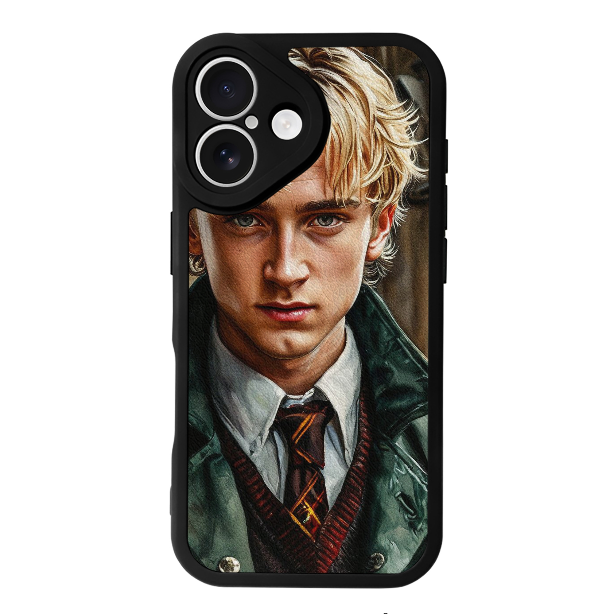 （画像用） Harry Potter ハリー・ポッターシリーズ 【iPhone 16シリーズ対応】シリコンスマホケース（レザー調） 材質：シリコン